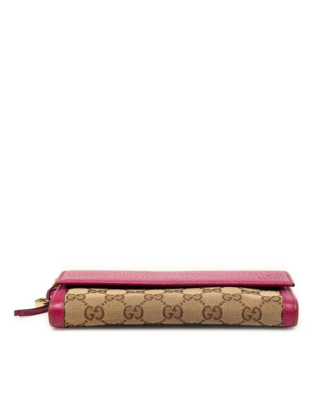 Gucci GG Canvas Wallet Beige Pink - Picture 3 of 7
